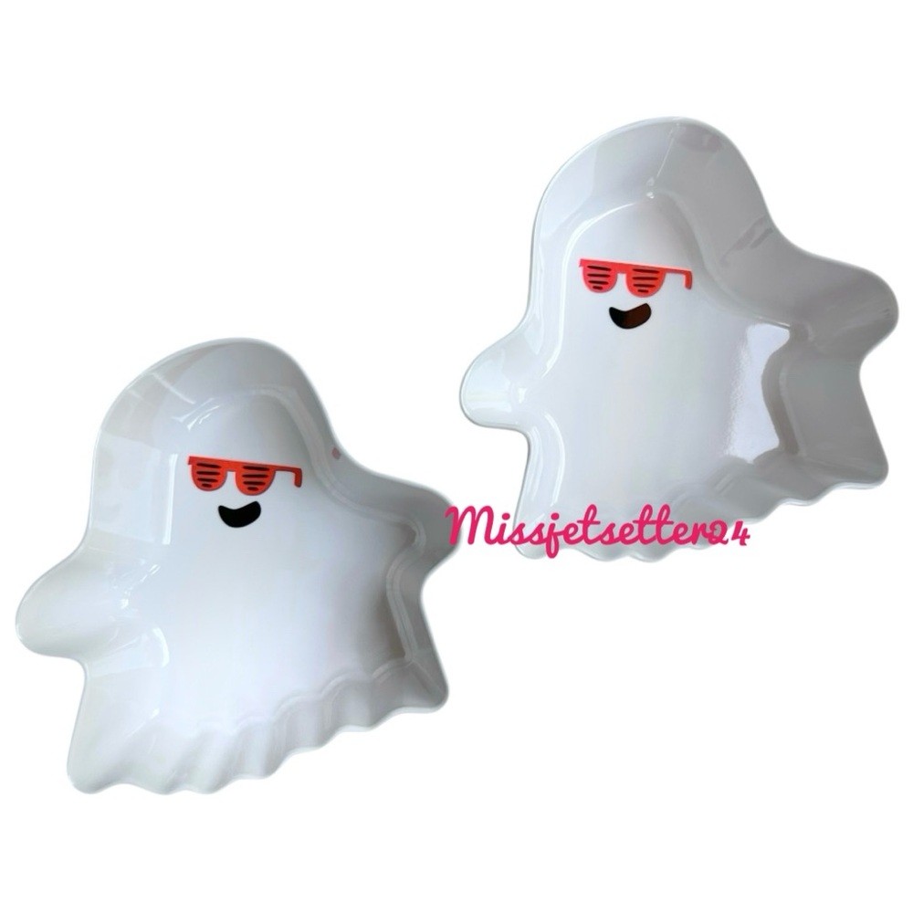 NWT Set of 2 Hyde and Eek Halloween Ghost Bowls